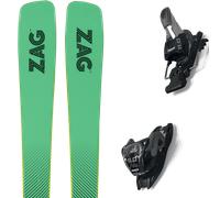 Pack ski de randonnée." Zag Mata Green 26 + Fixations - Mixte - - taille 168 - modèle 2026