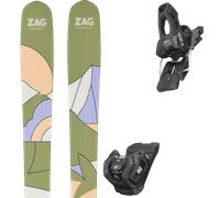 Pack ski." Zag Slap 98 Multi 26 + Fixations - Homme - Multicolore - taille 180 - modèle 2026