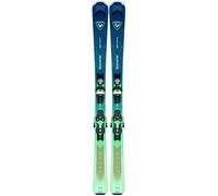 Pack Skis Rossignol Arcade W 84 + Fixations Nx 12 Konect Gw Bleu Femme Bleu 2026 taille 168