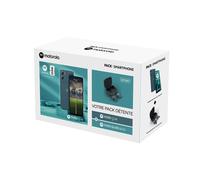 Motorola Pack G06 4 /128 Go Tapestry bleu + buds Bass Dark shadow