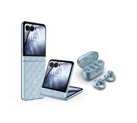 Lenovo motorola razr 60 + moto buds loop - Ice Melt The Brilliant Collection Processeur MediaTek Dimensity 7400X 2,60 GHz , Android 15 or Later, 256 Go - PB860055SE PANTONE Ice Melt