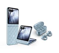Pack Smartphone Motorola Razr 60 6.9" 5G Double SIM 256 Go Ice Melt + Moto Buds Loop Collection Swarovski Ice Melt E