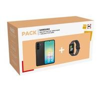 Pack Smartphone Samsung Galaxy A27 6,7" 5G Double nano SIM 128 Go Noir + Bracelet connecté FIT3 Gris Noir