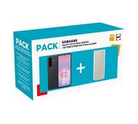 Pack Smartphone Samsung Galaxy A37 6,7" 5G Nano SIM 128 Go Graphite + Batterie Externe 10A ULTRA rapide 25W USB typeC Beige