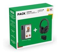 Smartphone Samsung Pack Galaxy A56 5G 256Go Graphite + Casque bluetooth Lacoste The blend Noir + Chargeur 25W