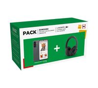 Pack Smartphone Samsung Galaxy A56 6,7” 5G Nano SIM 256 Go Graphite + Casque sans fil Lacoste