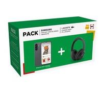 Pack Smartphone Samsung Galaxy A56 6,7” 5G Nano SIM 256 Go Graphite + Casque sans fil Lacoste Graphite C
