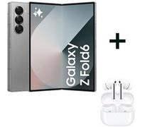 Smartphone Samsung Pack Galaxy Z Fold6 6,3" 5G Double nano SIM 256 Go Gris + Bud3 Pro