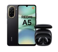 Pack Smartphone Xiaomi Redmi A5 6,88 Double Nano SIM 128 Go Midnight Black + Ecouteurs Redmi Buds 6 Play