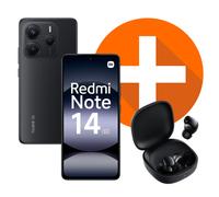 Pack Smartphone Redmi Note 14 5G 8GB RAM 256GB ROM Noir + Redmi Buds 6 Noir XIAOMI