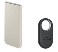 Pack SmartTag2 Noir + Batterie 10000mAh 25W 2USBC Beige