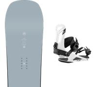 Pack snowboard." Amplid Cab Driver Blue 26 + Fixations - Mixte - Bleu - taille 152 - modèle 2026