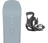 Pack snowboard." Amplid Cab Driver Blue 26 + Fixations - Mixte - Bleu - taille 155 - modèle 2026