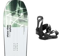 Amplid Snowboard freeride Ohana Vibes 2026 - Taille 156 cm - Vert