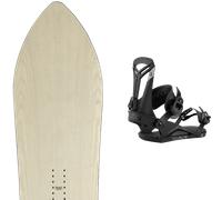 Pack snowboard." Arbor A-frame Wood/black 26 + Fixations - Homme - - taille 162 - modèle 2026
