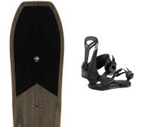Pack snowboard." Arbor Coda Black/orange 26 + Fixations - Homme - Noir - taille 162W - modèle 2026