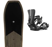 Pack snowboard." Arbor Coda Black/orange 26 + Fixations - Homme - Noir - taille 162W - modèle 2026