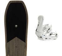 Pack snowboard." Arbor Coda Black/orange 26 + Fixations - Homme - Noir - taille 165W - modèle 2026