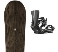 Pack snowboard." Arbor Mantra Wood/gold 26 + Fixations - Femme - Marron - taille 152 - modèle 2026