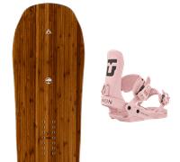 Pack snowboard." Arbor Swoon 25 + Fixations - Femme - Marron - taille 151 - modèle 2025