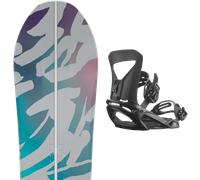 Pack snowboard." Bataleon Cameleon Blue/grey 26 + Fixations - Homme - Gris / Bleu / Vert - taille 161 - modèle 2026
