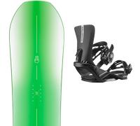 Pack snowboard." Bataleon Chaser Green 26 + Fixations - Homme - Vert - taille 155 - modèle 2026