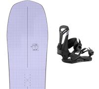 Pack snowboard." Bataleon Cruiser Purple 26 + Fixations - Homme - Violet - taille 156 - modèle 2026