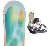 Pack snowboard." Bataleon Feelbetter 25 + Fixations - Femme - Multicolore - taille 149 - modèle 2025