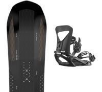 Pack snowboard." Bataleon Goliath+ Black 26 + Fixations - Homme - Noir - taille 159 - modèle 2026