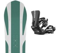 Pack snowboard." Bataleon Goliath Green 26 + Fixations - Homme - Vert / Blanc - taille 159 - modèle 2026