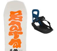 Pack snowboard." Bataleon Minishred Orange 26 + Fixations - Enfant - Orange - taille 120 - modèle 2026