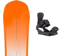 Pack snowboard." Bataleon Party Wave Orange 26 + Fixations - Homme - Orange - taille 157 - modèle 2026