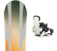 Pack snowboard." Bataleon Push Up Orange/grey 26 + Fixations - Femme - Orange / Gris - taille 149 - modèle 2026
