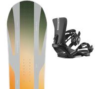 Pack snowboard." Bataleon Push Up Orange/grey 26 + Fixations - Femme - Orange / Gris - taille 149 - modèle 2026