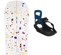 Pack snowboard." Bataleon Stuntwood Multicolor 26 + Fixations - Enfant - Multicolore - taille 140W - modèle 2026