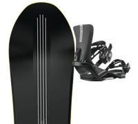 Pack snowboard." Bataleon Surfer 25 + Fixations - Mixte - Noir - taille 159 - modèle 2025