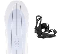 Pack snowboard." Bataleon Thunderstorm White 26 + Fixations - Homme - Blanc - taille 154 - modèle 2026
