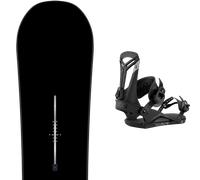 Pack snowboard." Burton Cultivator Chain Link 26 + Fixations - Mixte - Noir - taille 150 - modèle 2026