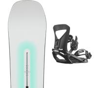 Burton - Planche De Snowboard Custom Camber Glow Homme - Homme - Taille 162 Wide - Blanc