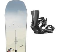 Pack snowboard." Burton Custom Jungle 26 + Fixations - Homme - Bleu / Multicolore - taille 158 - modèle 2026