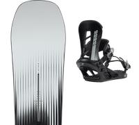 Pack snowboard." Burton Custom X 26 + Fixations - Homme - Gris / Noir - taille 158 - modèle 2026