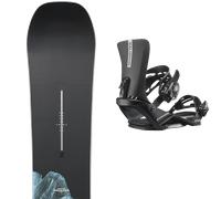 Pack snowboard." Burton Process 26 + Fixations - Homme - Noir / Bleu - taille 155W - modèle 2026