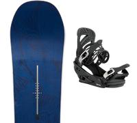 Pack snowboard." Burton Yeasayer Flying V W 26 + Fixations - Femme - Bleu / Gris - taille 144 - modèle 2026