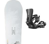 Pack snowboard." Capita Birds Of A Feather White 26 + Fixations - Femme - Blanc / Bleu - taille 146 - modèle 2026