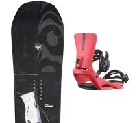 Pack snowboard." Capita Doa Multi 26 + Fixations - Homme - Noir / Multicolore - taille 158 - modèle 2026