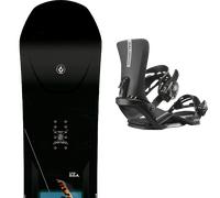 Pack snowboard." Capita Super Doa Black 26 + Fixations - Homme - Noir - taille 156 - modèle 2026