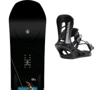 Pack snowboard." Capita Super Doa Black 26 + Fixations - Homme - Noir - taille 161W - modèle 2026