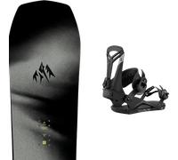 Pack snowboard." Jones Howler Black/grey 26 + Fixations - Homme - Noir - taille 158 - modèle 2026