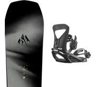 Pack snowboard." Jones Howler Black/grey 26 + Fixations - Homme - Noir - taille 161 - modèle 2026