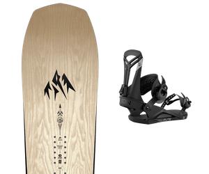 Pack snowboard." Jones Men's Flagship 26 + Fixations - Homme - Noir / Beige - taille 158 - modèle 2026